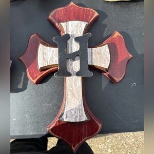 2 wooden Cross Wall Decors
